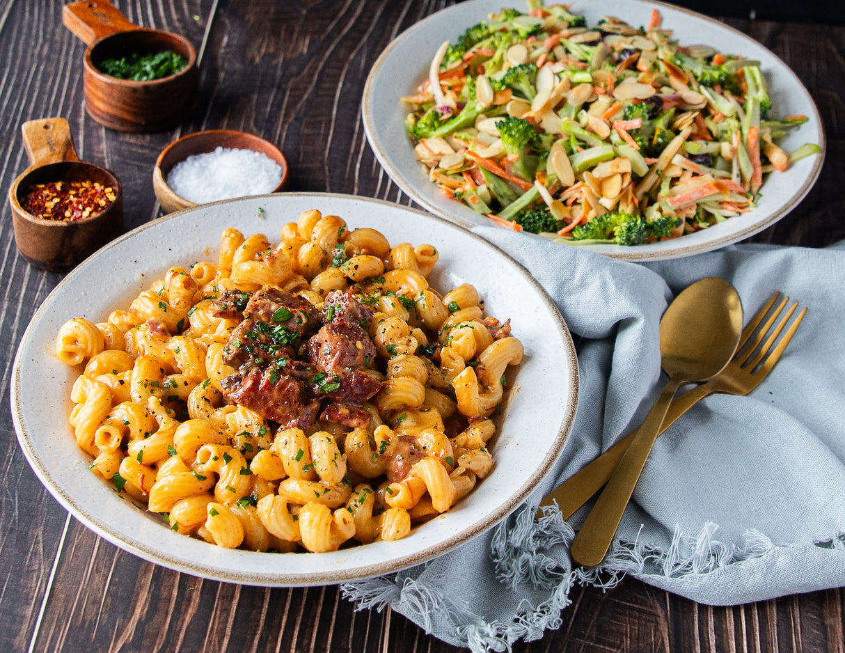 Beef Brisket Mac & Cheese