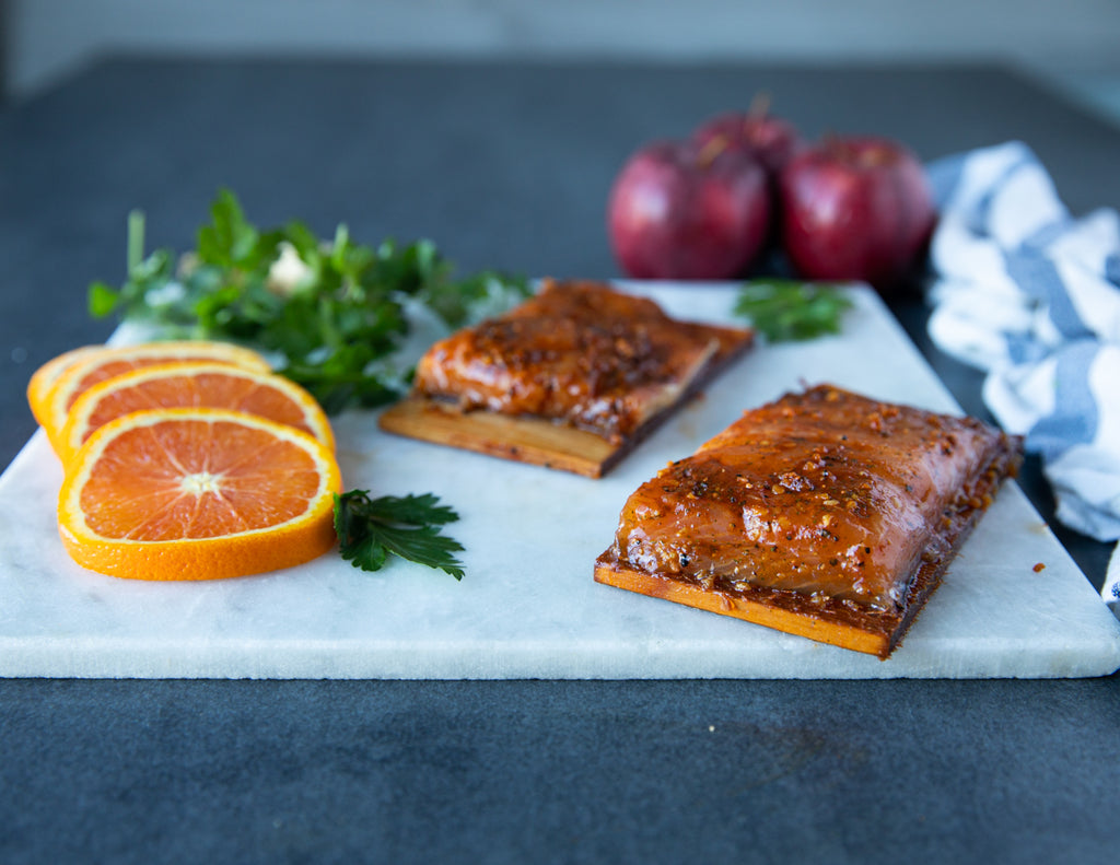 Sealand Quality Foods Personal Cedar Plank Salmon