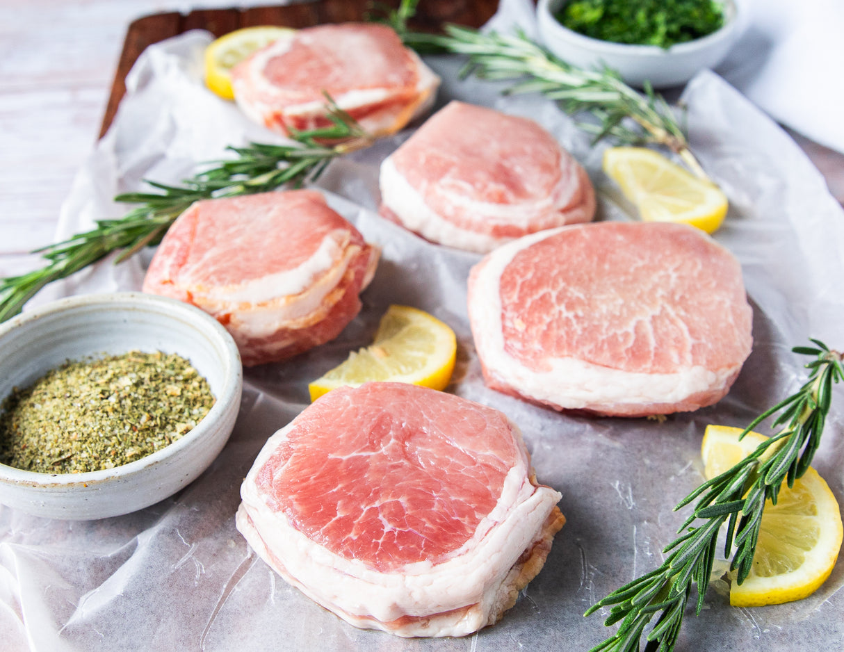 Bacon Wrapped Pork Tenderloins