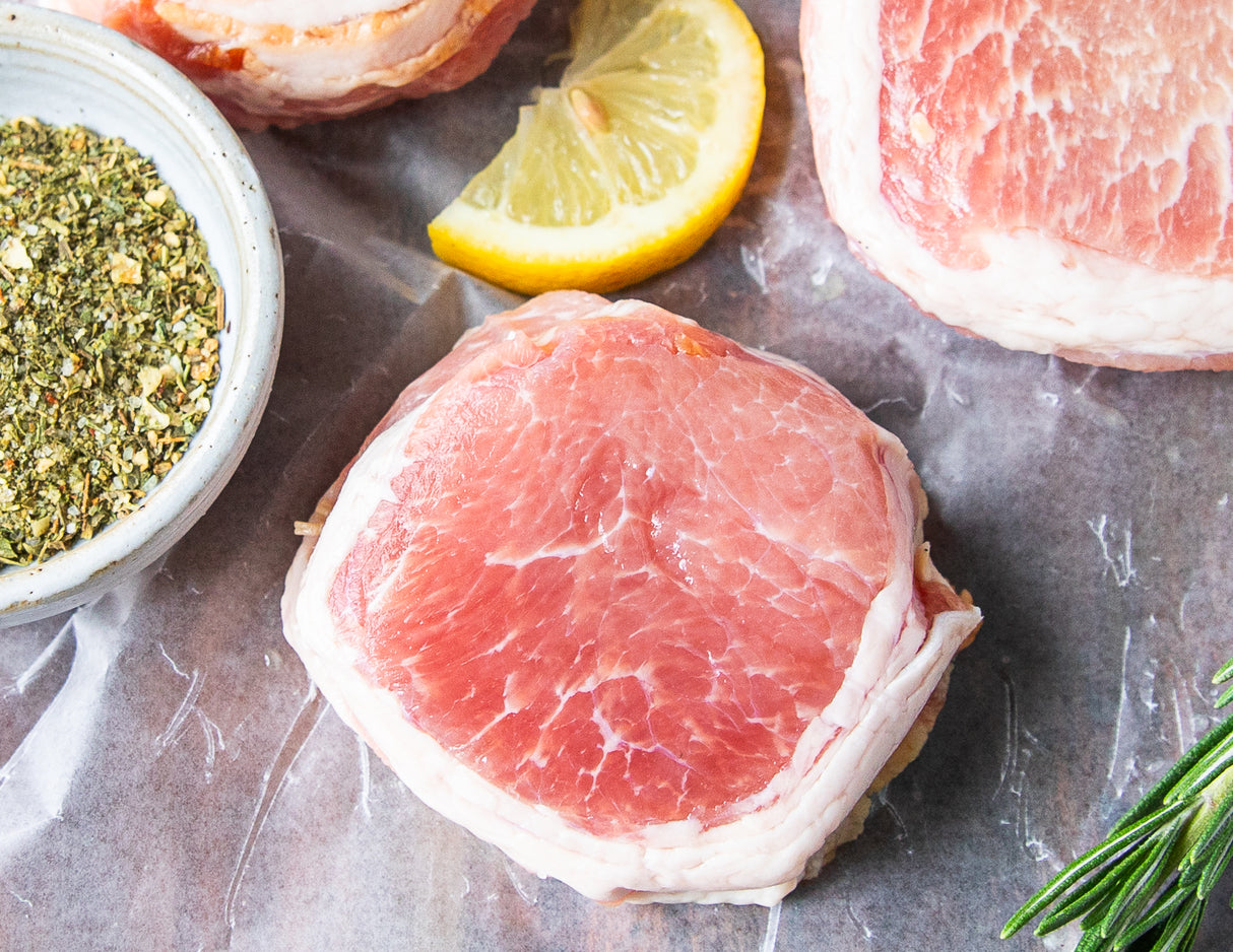Bacon Wrapped Pork Tenderloins