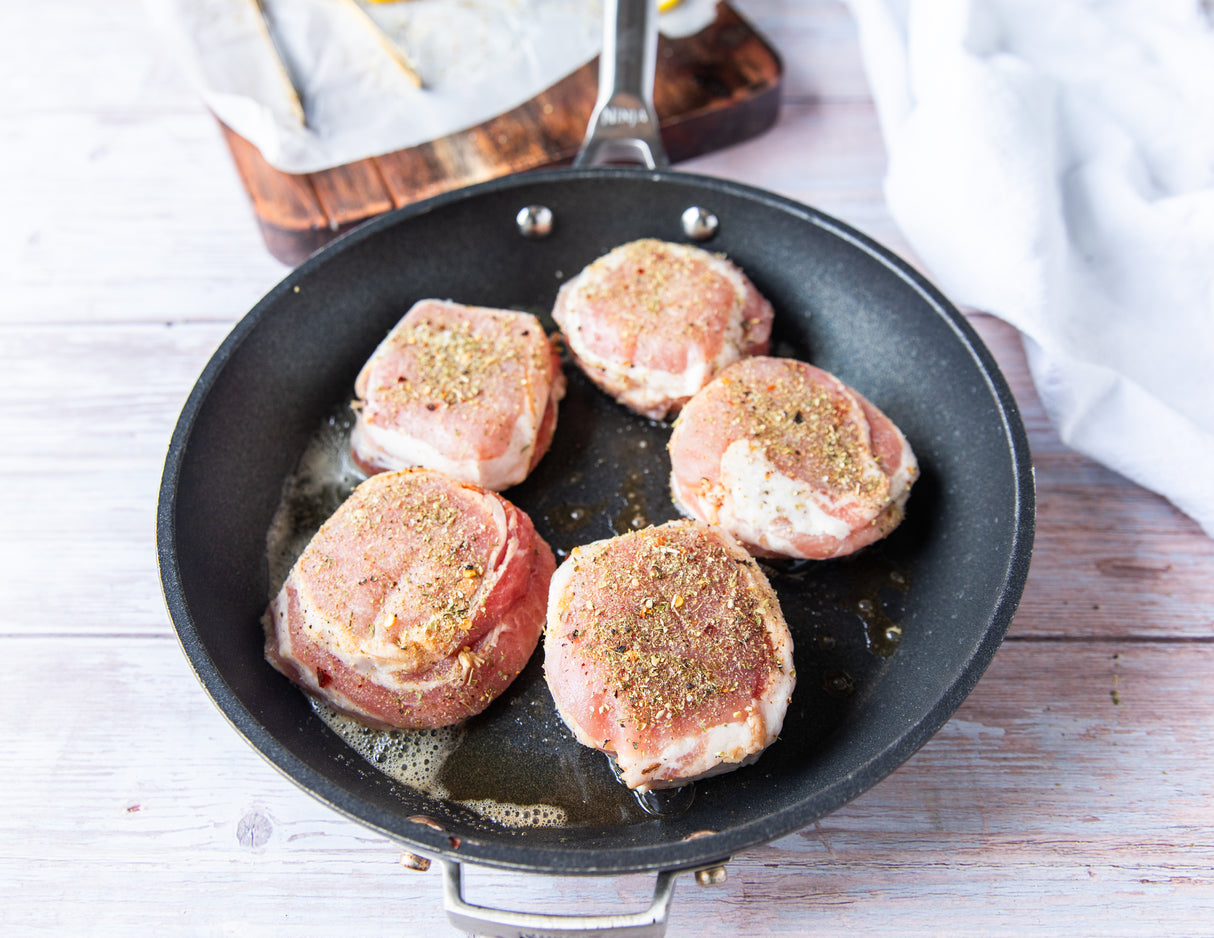 Bacon Wrapped Pork Tenderloins