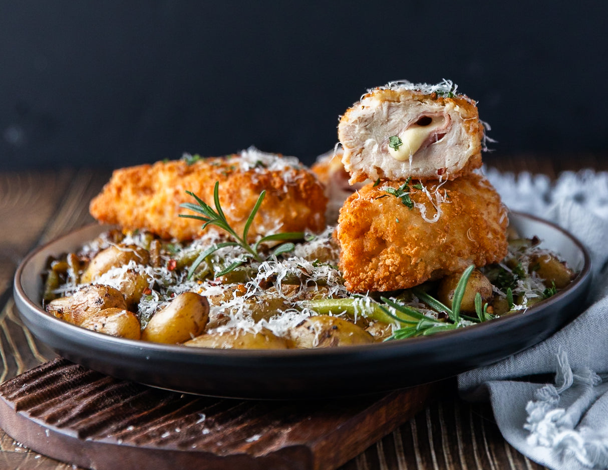 Brie & Apple Stuffed Chicken Breasts