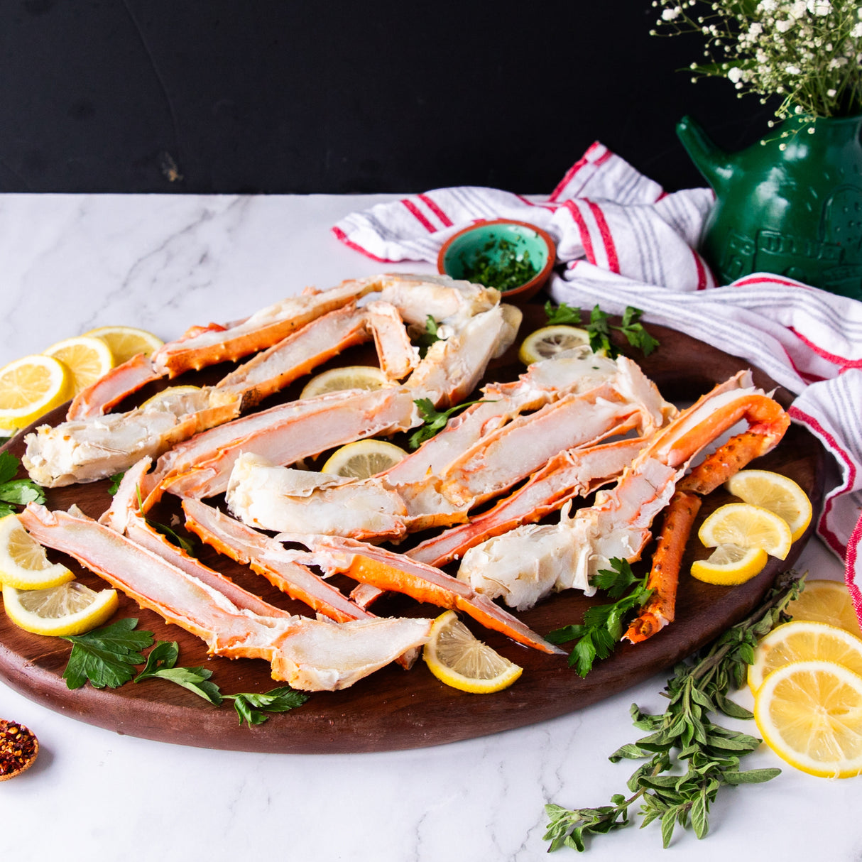 Split King Crab Legs