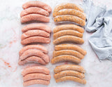 Bacon Bratwurst & Cheddar Jalapeño Sausages