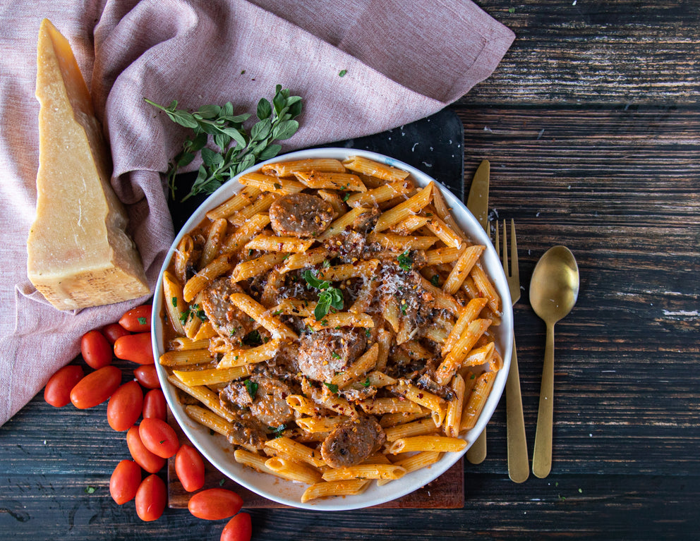 Sealand Quality Foods Italian Rosé Penne with Sausage Meal Kit