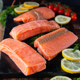 Skinless Centre Cut Canadian Salmon
