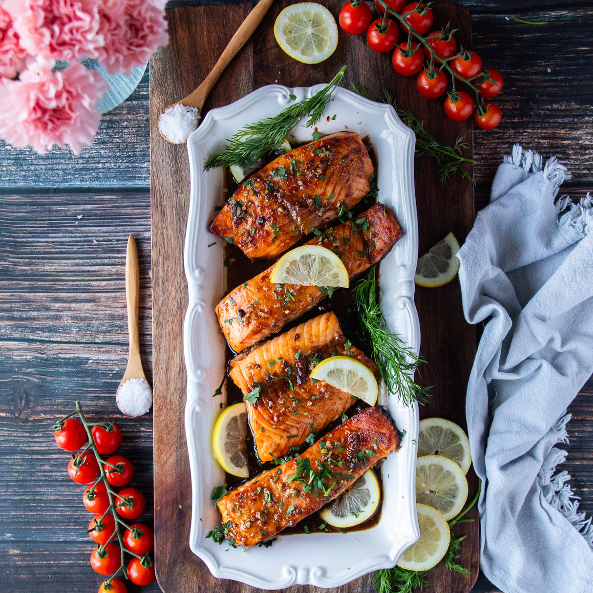Skinless Centre Cut Canadian Salmon