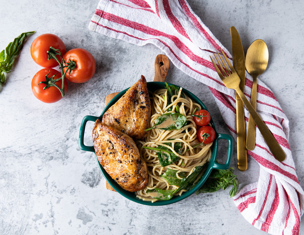 Sealand's Sweetheart Boneless Skinless Chicken Breasts with Sesame Ginger Noodles