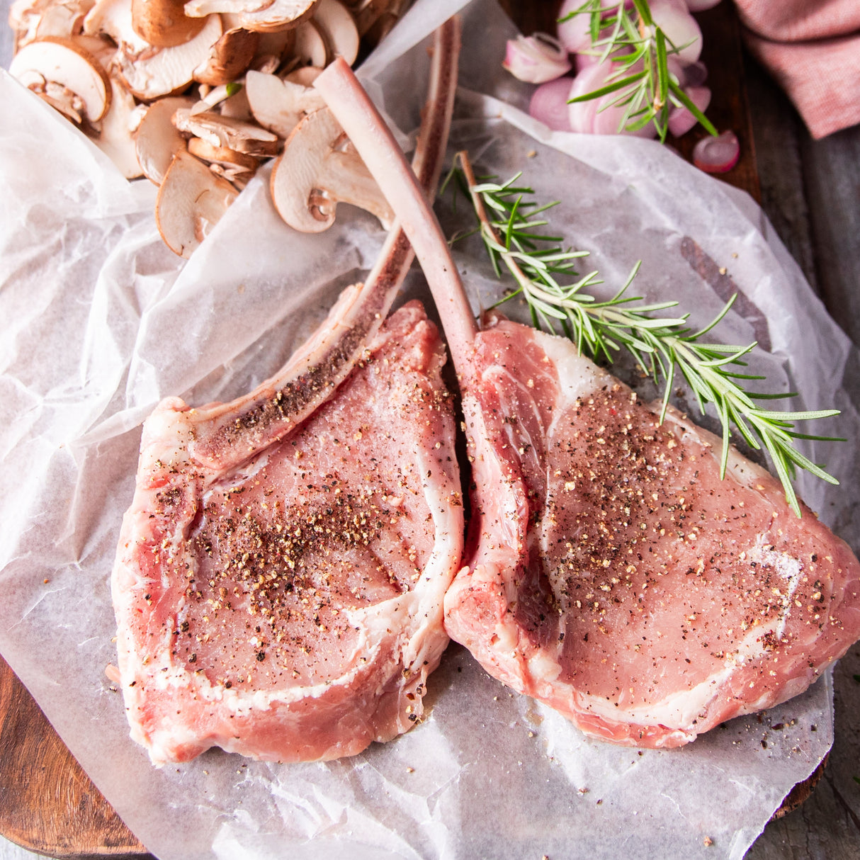 French Cut Grain Fed Veal Chops