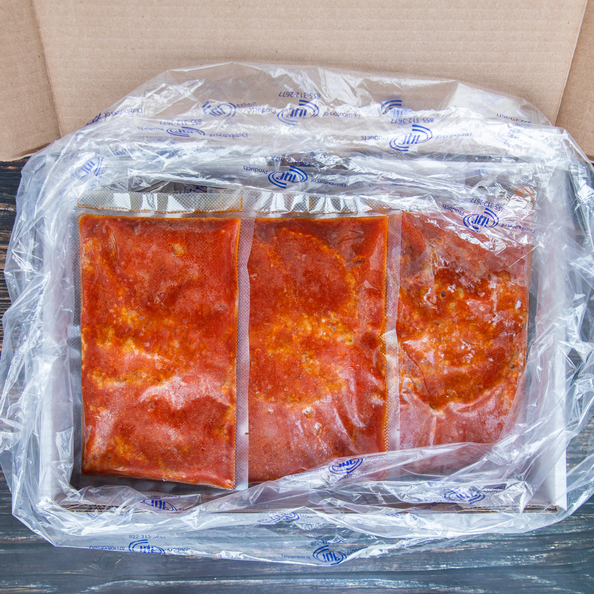 Breaded Veal Parmesan in Tomato Sauce