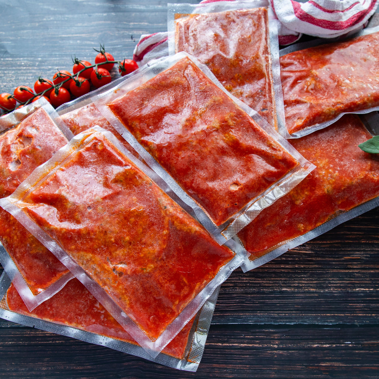 Breaded Veal Parmesan in Tomato Sauce