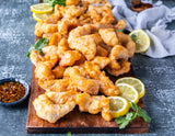 Battered Walleye Bites